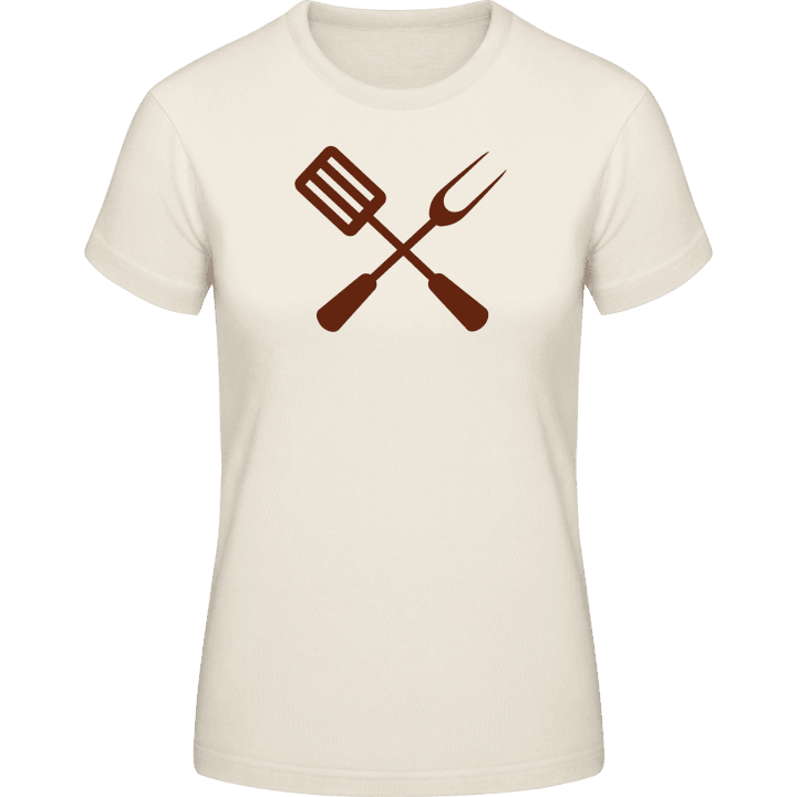 Grill BBQ Equipment T-skjorte for kvinner contain pic