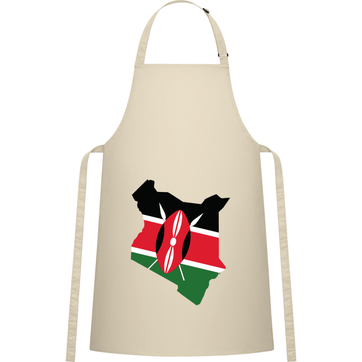 Kenya Map Delantal de cocina contain pic