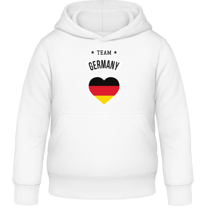 Team Germany Heart Felpa con cappuccio per bambini contain pic