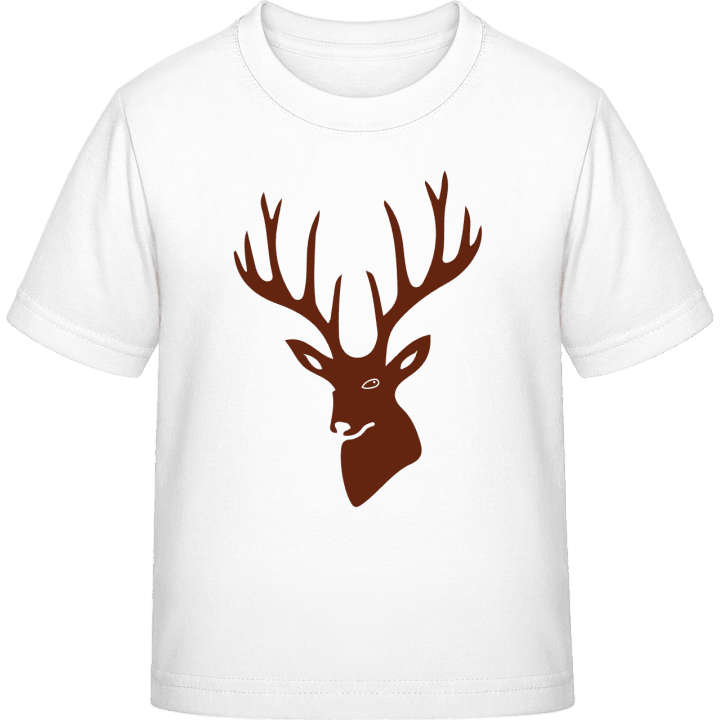 Deer Head Silhouette T-shirt för barn 0 image