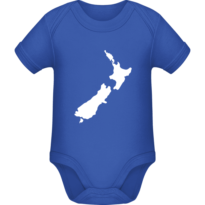 New Zealand Country Map Baby Strampler contain pic