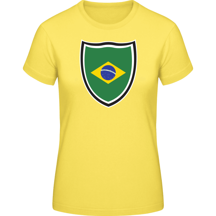 Brazil Shield T-skjorte for kvinner contain pic