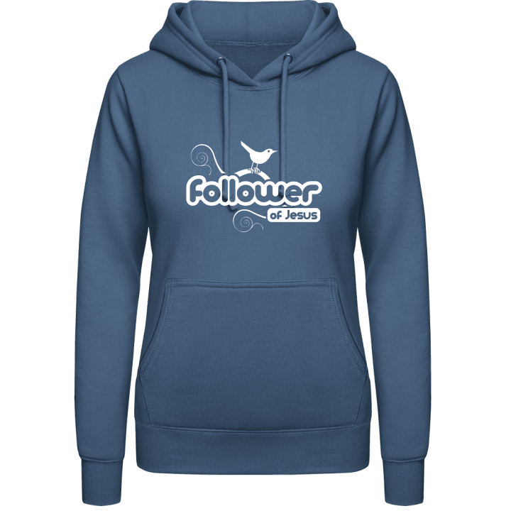 Follower Of Jesus Vrouwen Hoodie contain pic
