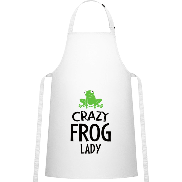 Crazy Frog Lady Delantal de cocina 0 image