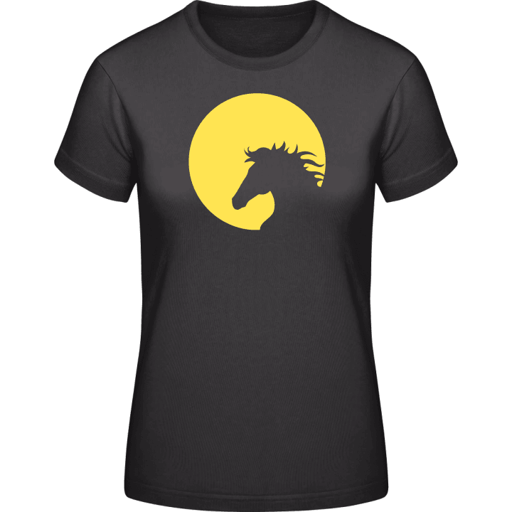 Horse In Moonlight Women T-Shirt 0 image