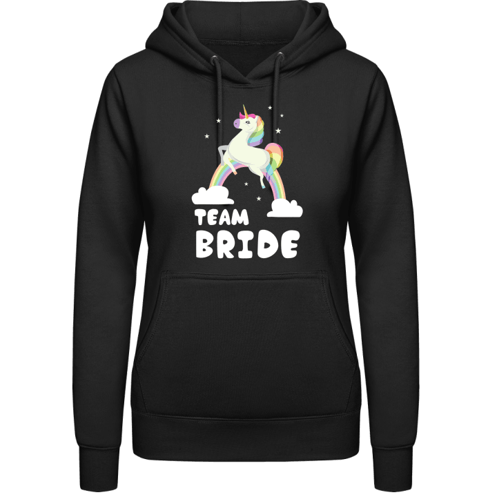 Team Bride Unicorn Felpa con cappuccio da donna 0 image