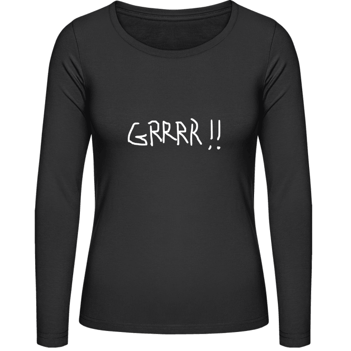 Grrr Vrouwen Lange Mouw Shirt 0 image