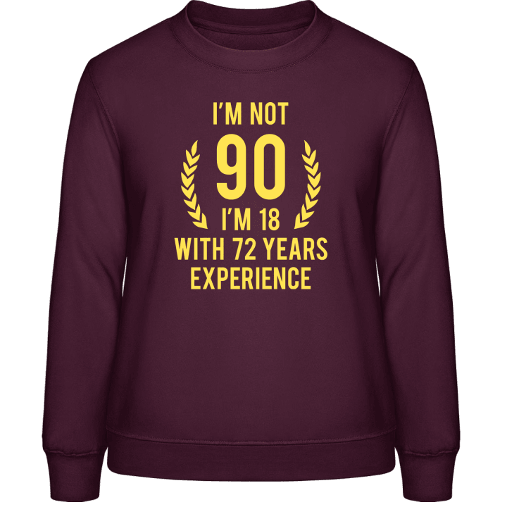 90 Years old Vrouwen Sweatshirt 0 image