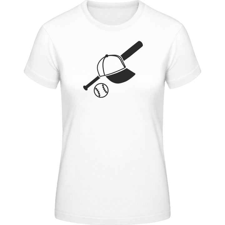 Baseball Equipment T-skjorte for kvinner contain pic