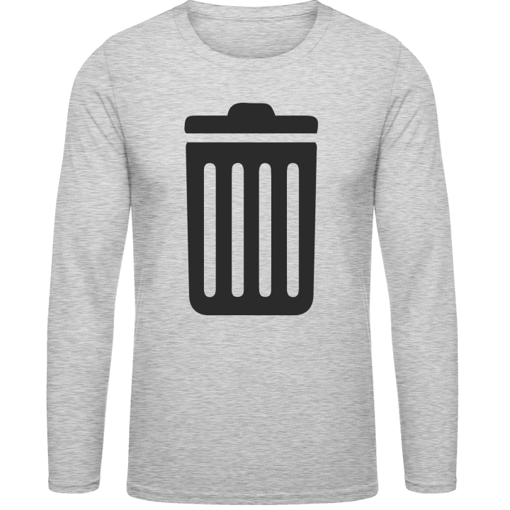 Trash Garbage Logo Langarmshirt contain pic