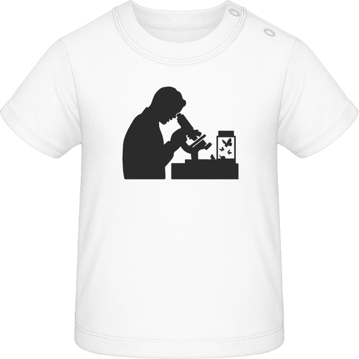 Biologist Silhouette Camiseta de bebé contain pic