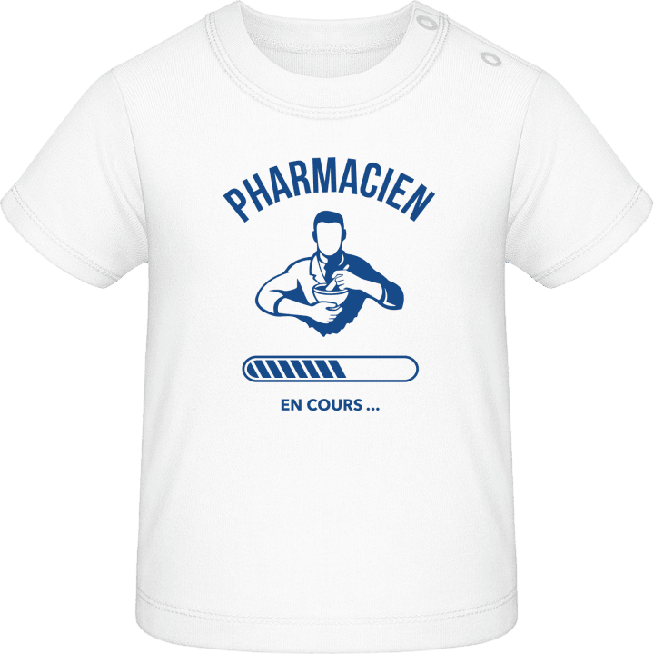 Pharmacien en cours T-shirt för bebisar contain pic