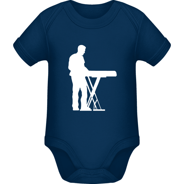 Keyboardist Illustration Baby Romper contain pic
