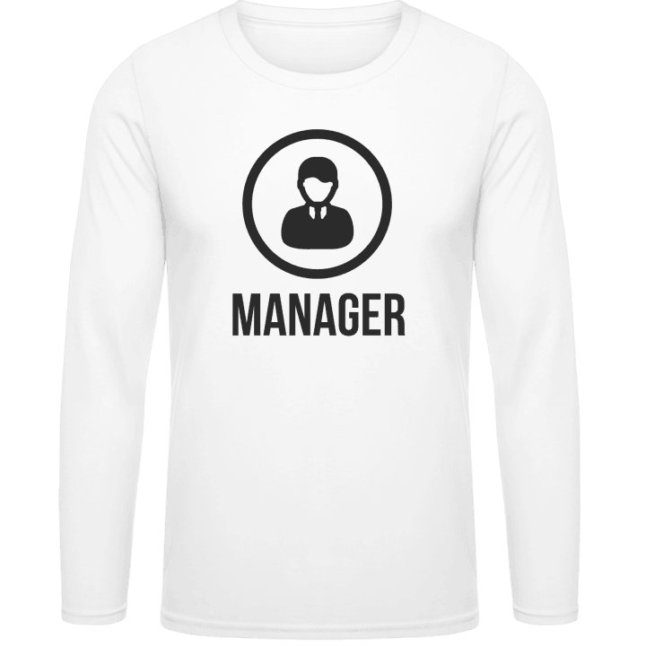 Manager Langarmshirt contain pic