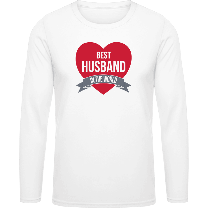Best Husband T-shirt à manches longues contain pic