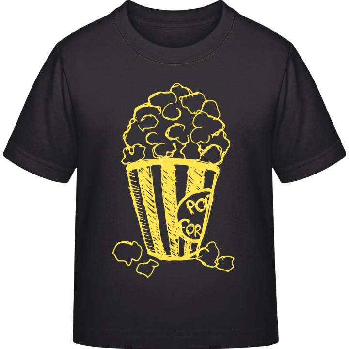 Cinema Popcorn T-skjorte for barn contain pic