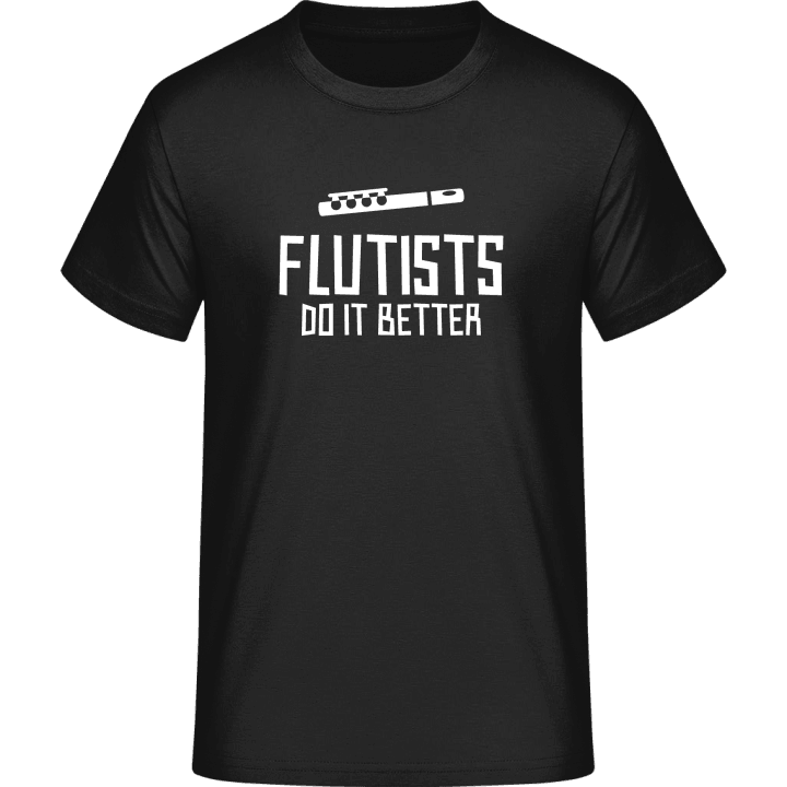 Flutists Do It Better T-skjorte contain pic