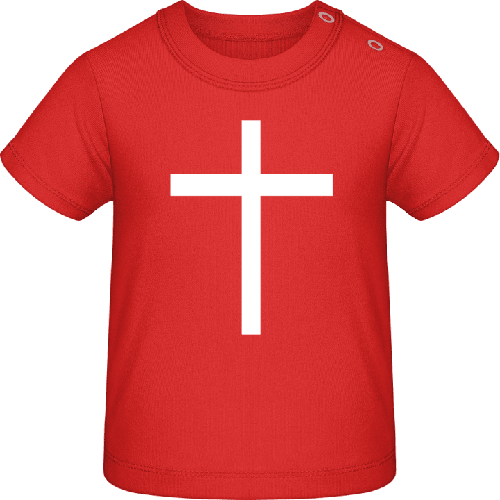 Cross Symbol T-shirt för bebisar contain pic