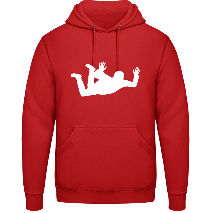 Skydiver Free Fall Silhouette Hoodie contain pic