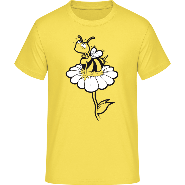 Flower And Bee T-skjorte 0 image