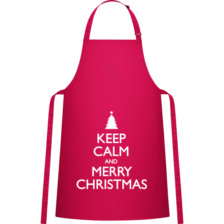 Keep calm and Merry Christmas Kitchen Apron 0 image