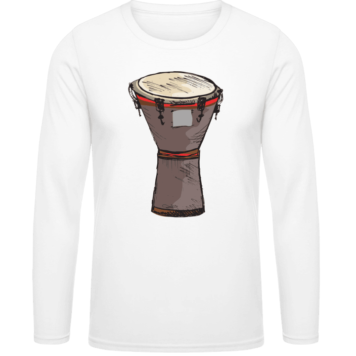 Percussion Illustration Shirt met lange mouwen contain pic