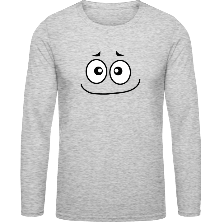 Sorrowful Smiley Face T-shirt à manches longues 0 image