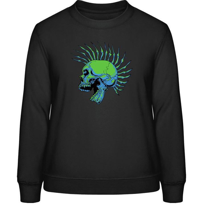 Punk Skull Sweatshirt til kvinder 0 image