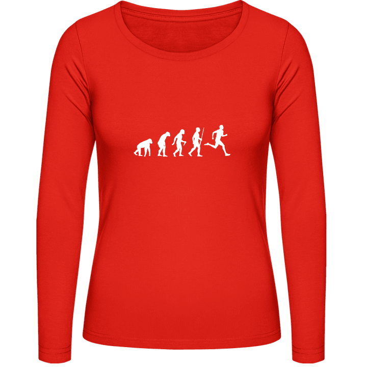 Runner Evolution Frauen Langarmshirt contain pic