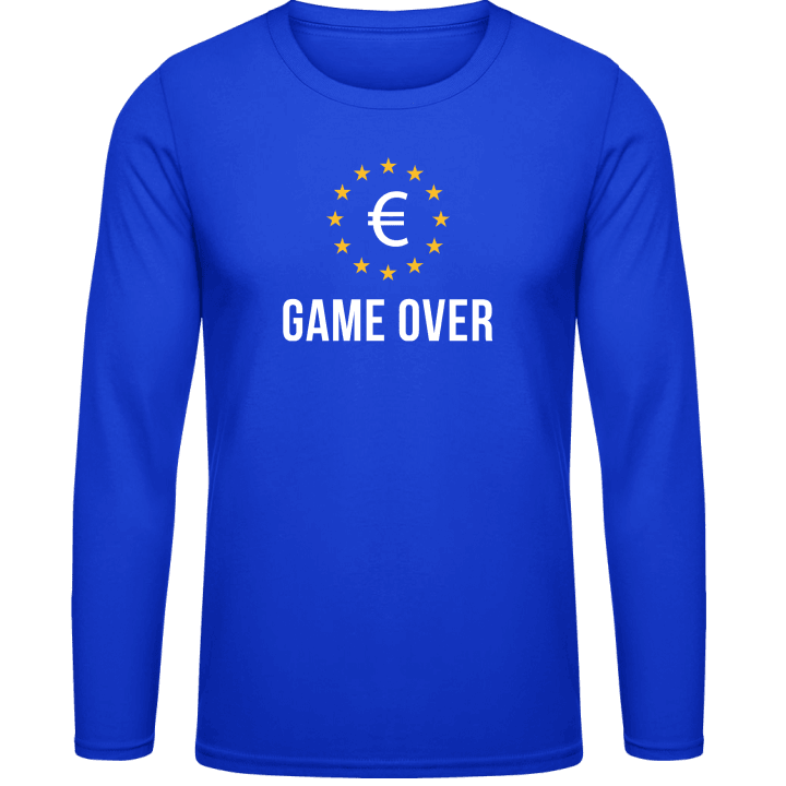 Euro Game Over T-shirt à manches longues contain pic