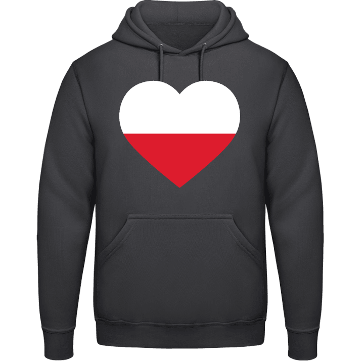 Poland Heart Flag Hoodie contain pic