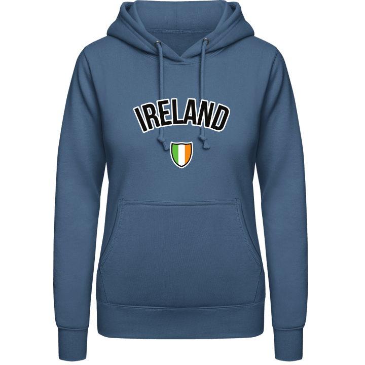 IRELAND Football Fan Hoodie för kvinnor 0 image