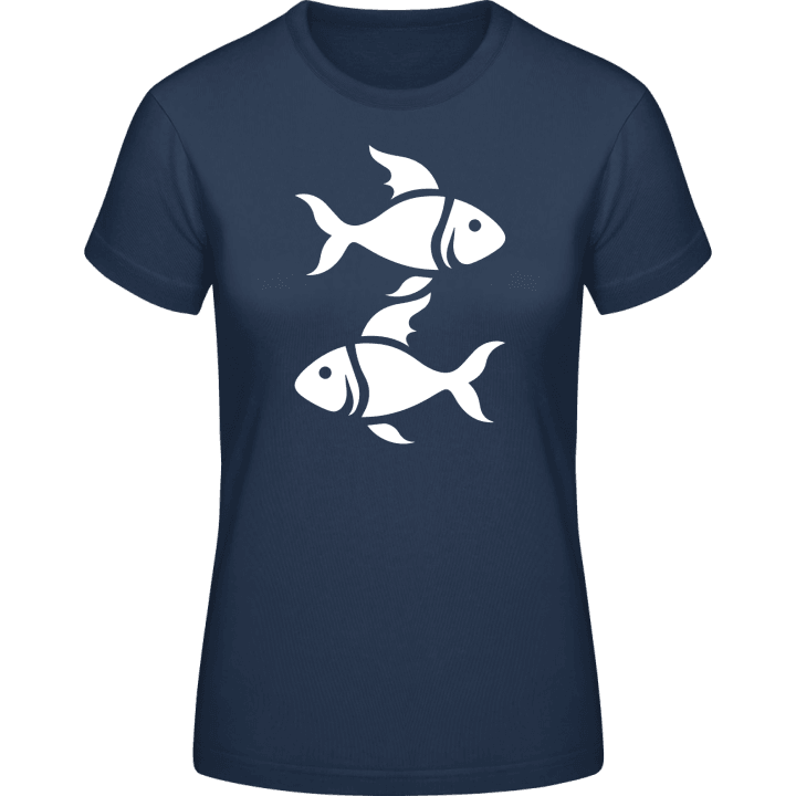 Fish Zodiac T-shirt för kvinnor 0 image