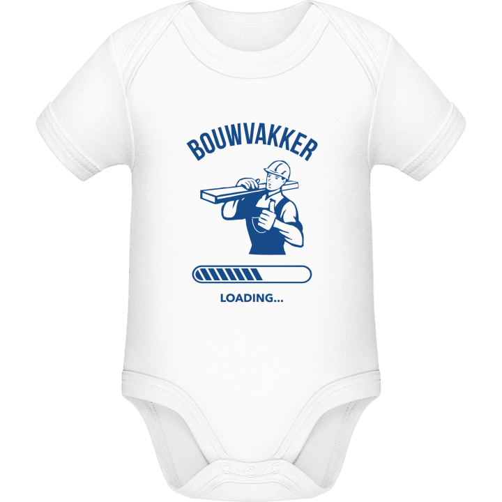 Bouwvakker Loading Baby romper kostym contain pic