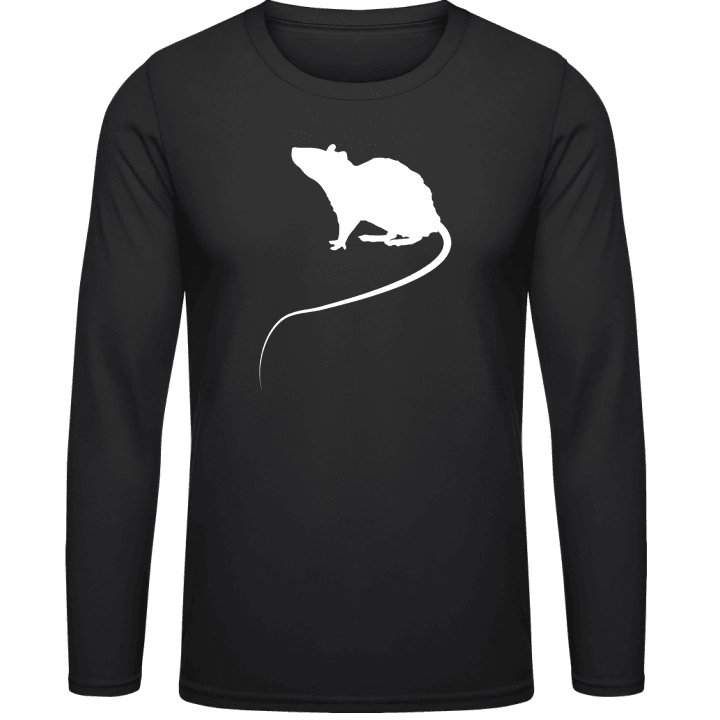 Mouse Silhouette Long Sleeve Shirt 0 image