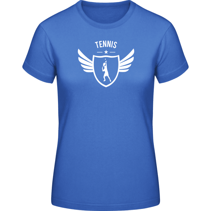 Tennis Winged Frauen T-Shirt contain pic