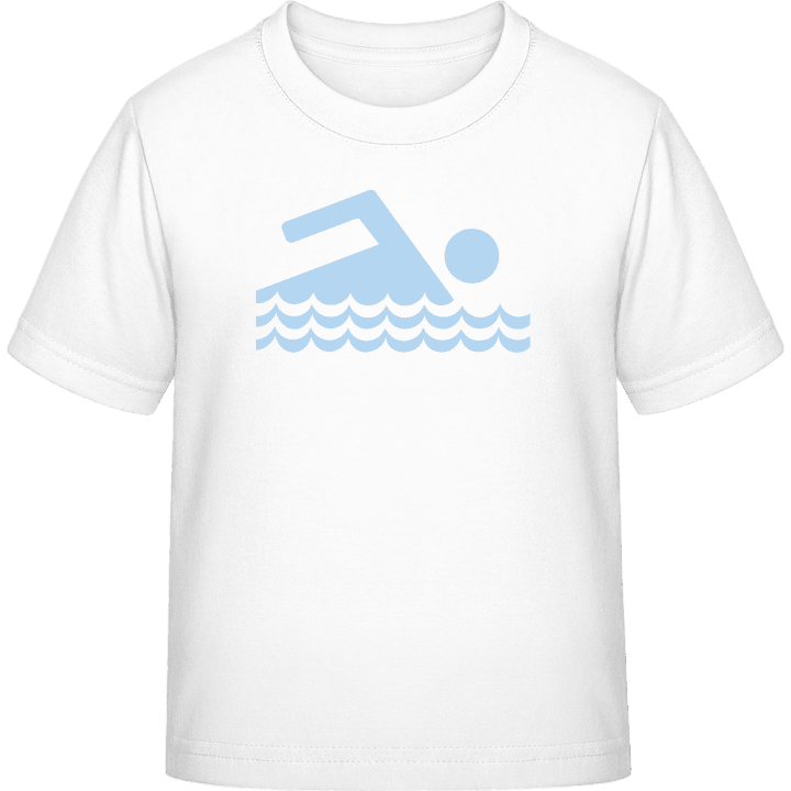 svømming T-skjorte for barn contain pic