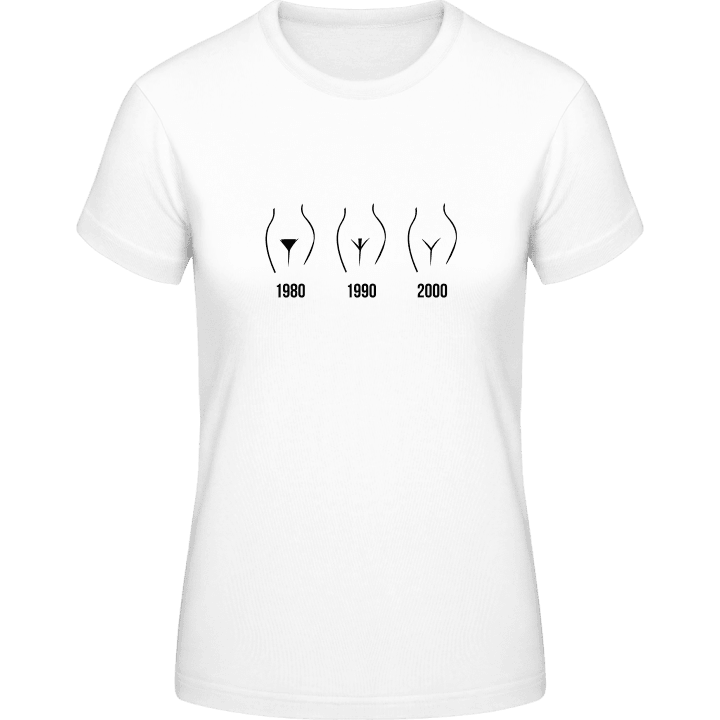 The Real Pussy Evolution T-skjorte for kvinner contain pic
