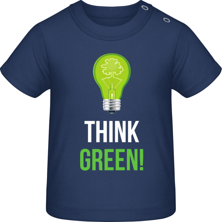 Think Green Logo Baby T-skjorte contain pic