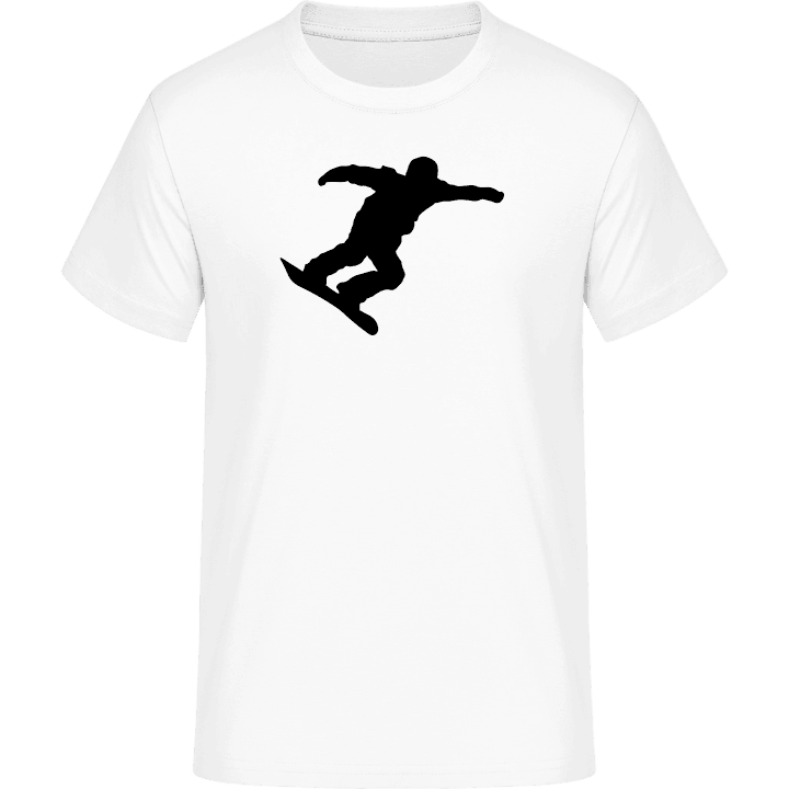Silhouette Snowboarder T-Shirt contain pic