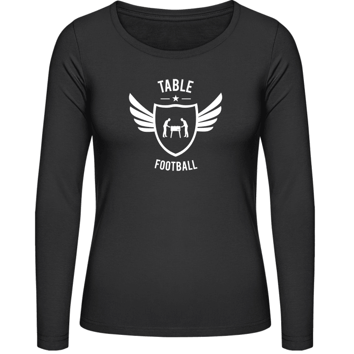 Table Football Winged Langermet skjorte for kvinner contain pic