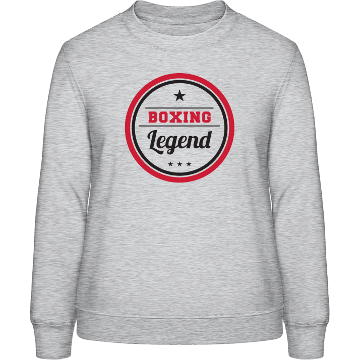Boxing Legend Frauen Sweatshirt contain pic