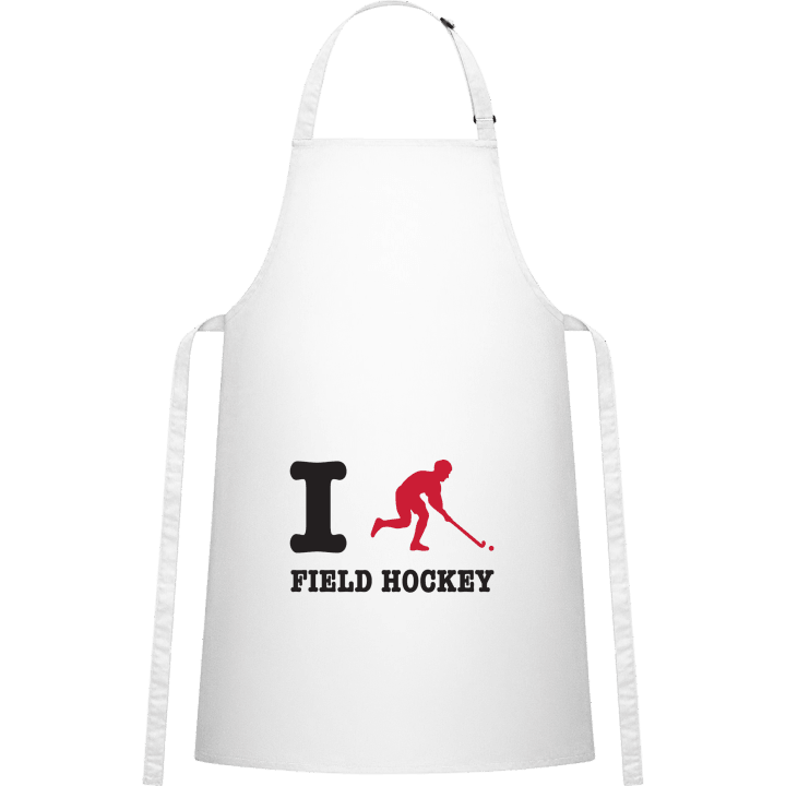 I Love Field Hockey Kitchen Apron 0 image