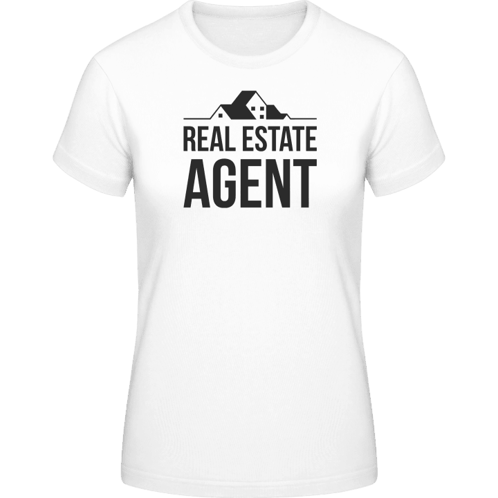 Real Estate Agent Frauen T-Shirt contain pic