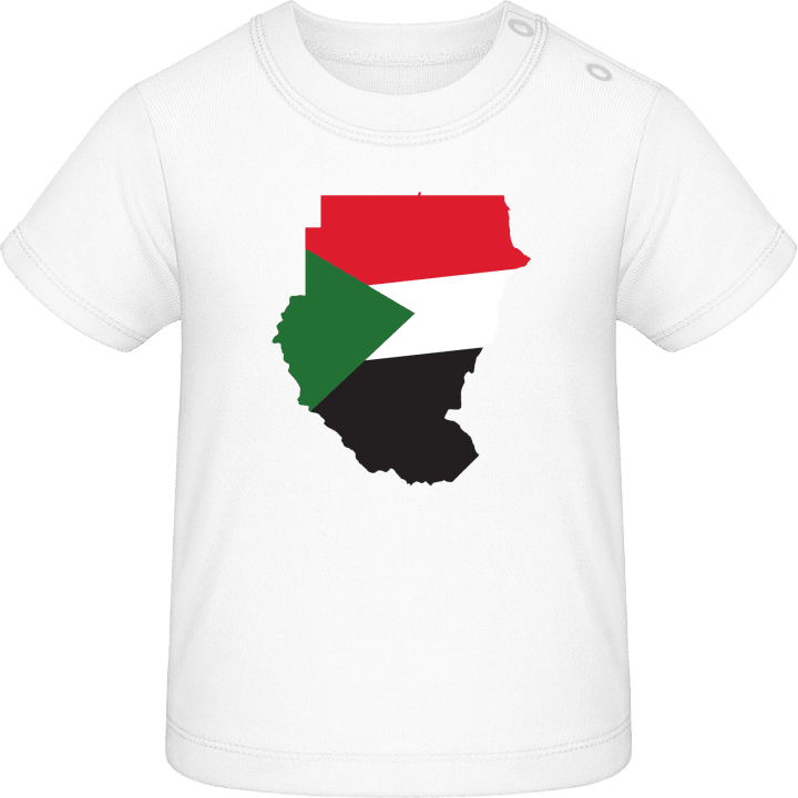 Sudan Map Baby T-skjorte contain pic