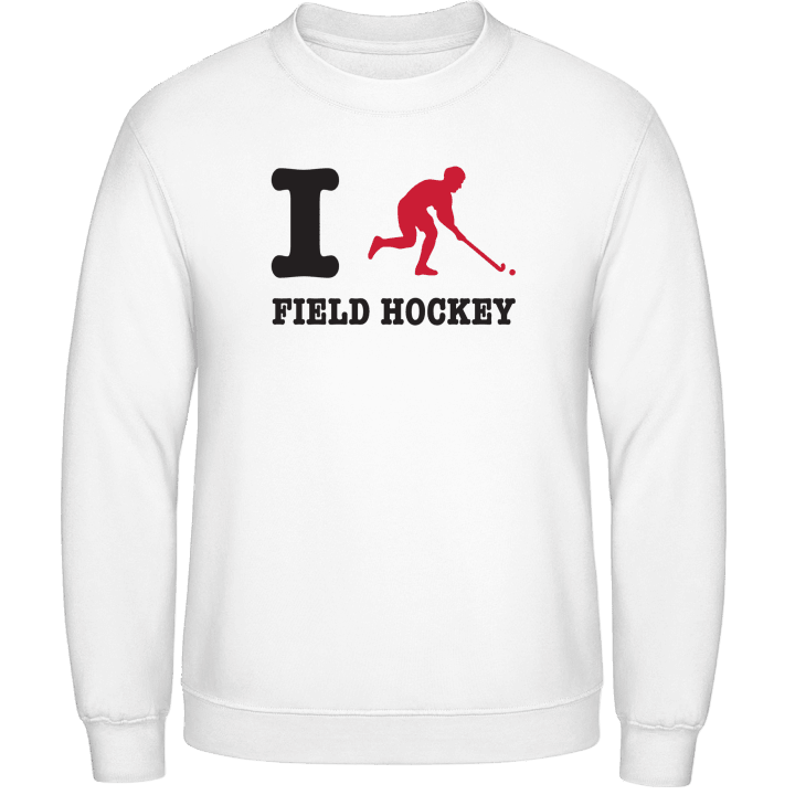 I Love Field Hockey Sweatshirt contain pic