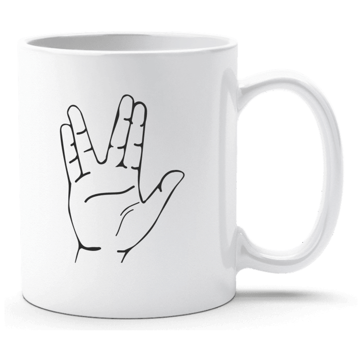 Live Long And Prosper Hand Sign Beker 0 image