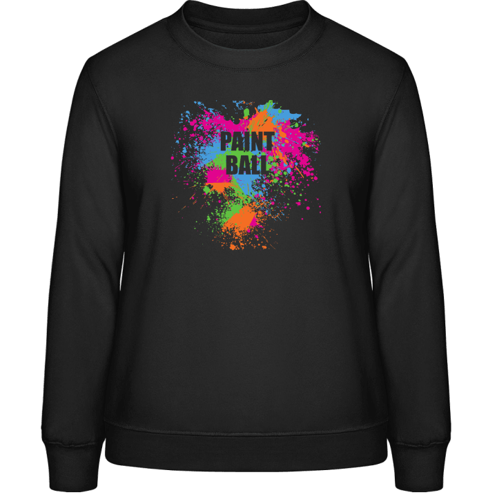Paintball Splash Women Sweatshirt contain pic