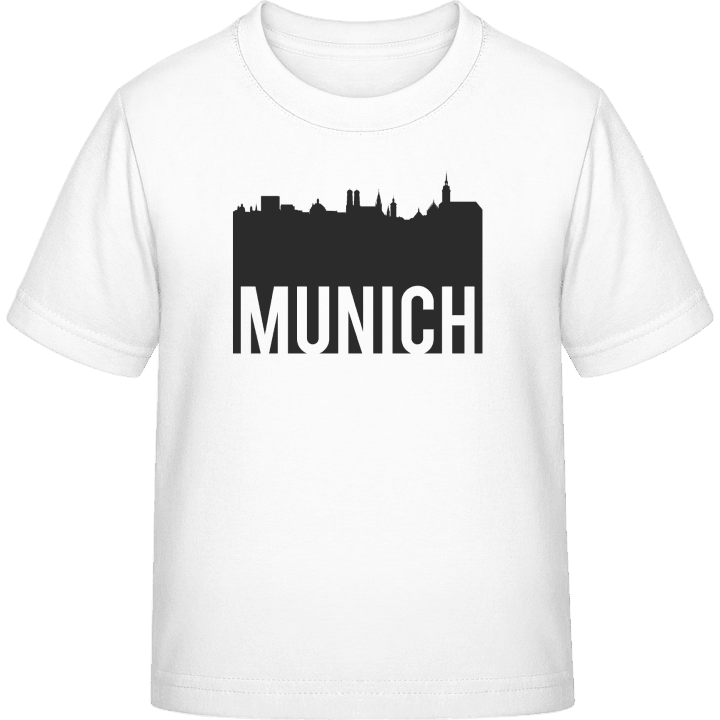 Munich Skyline T-skjorte for barn contain pic