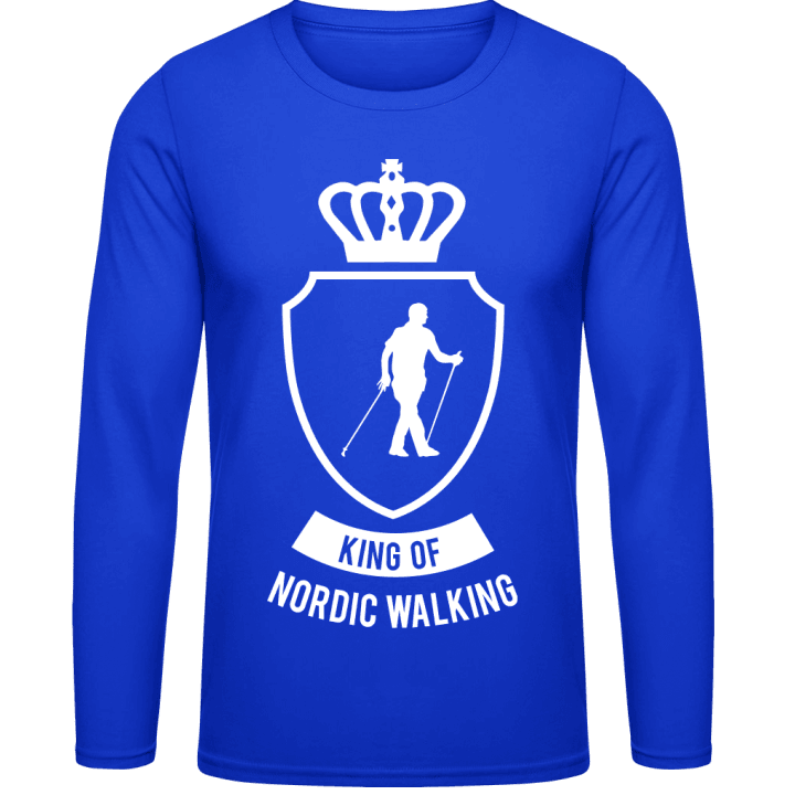 King Of Nordic Walking T-shirt à manches longues contain pic